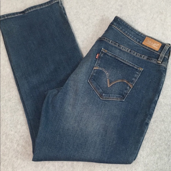 Levis Womens Bootcut Jeans size 20w - Picture 6 of 9